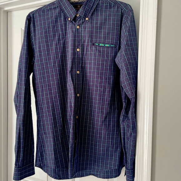 Scotch & Soda Other - Scotch & Soda Plaid Men's Button-Down Short Sz XL